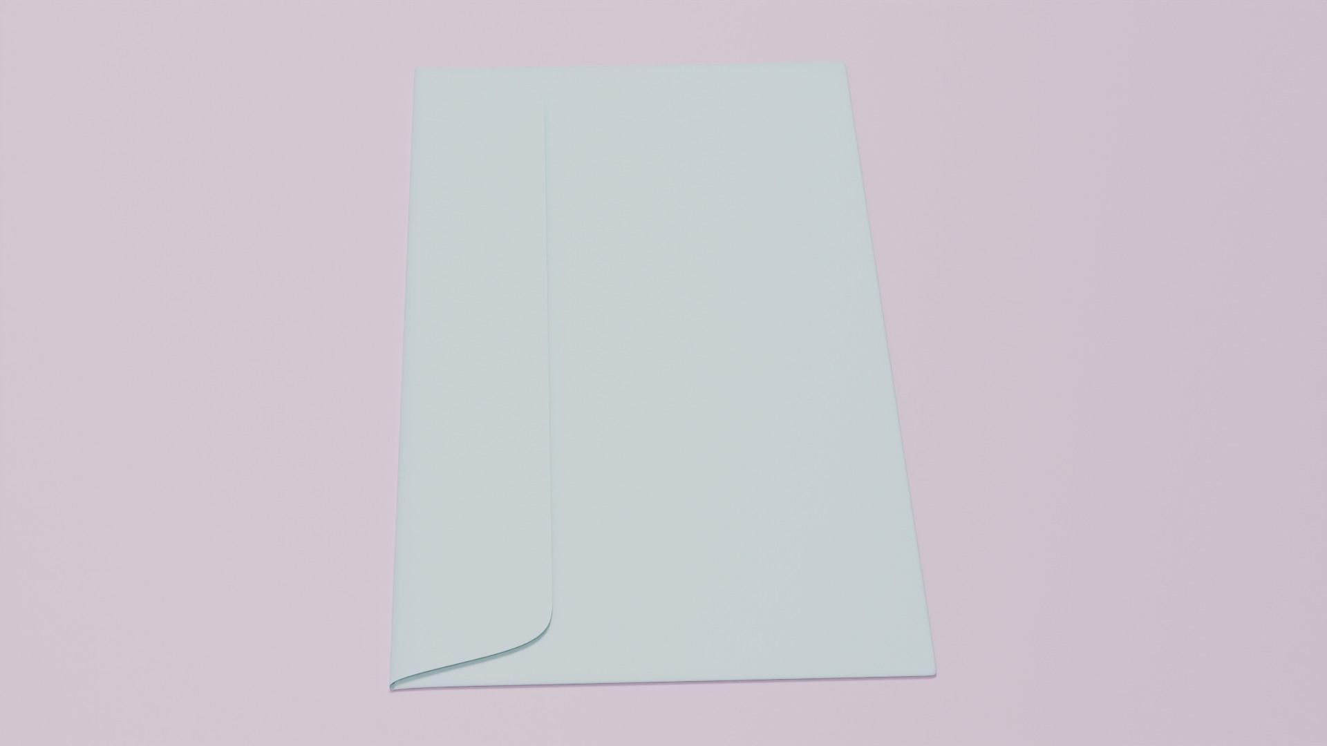 Envelope 3D model_3