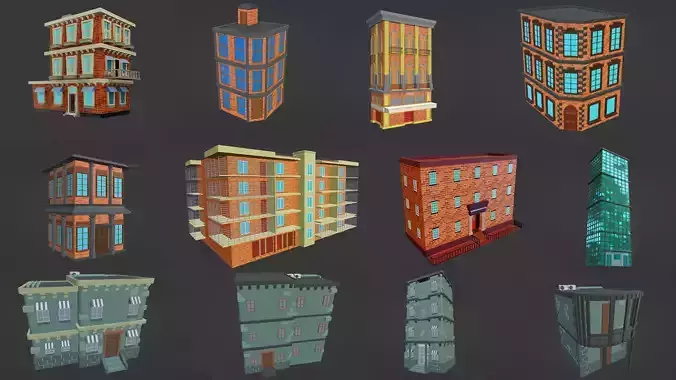 City Buildings Pack Collection