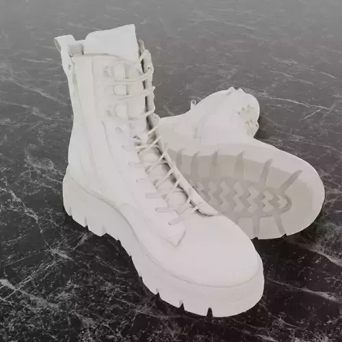 GREYDER 3D BOOTS - WHITE - HIGH