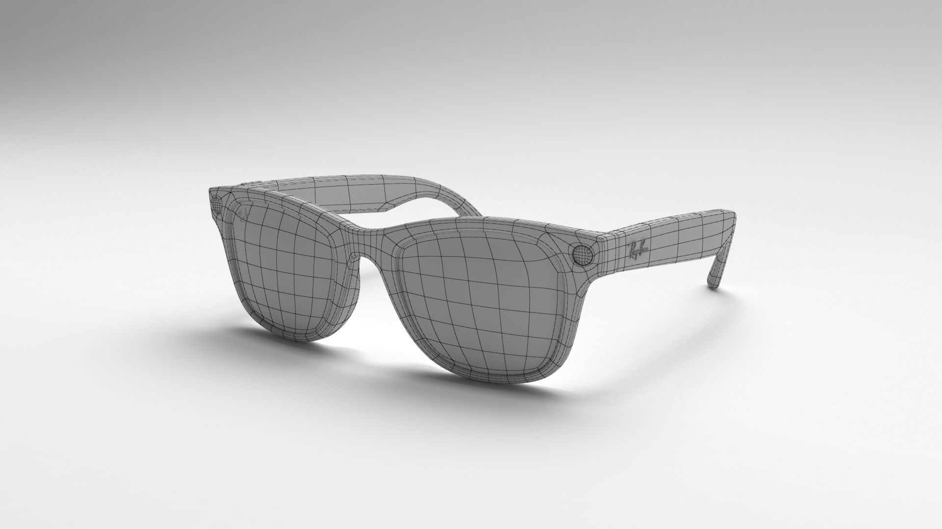 Ray-Ban Meta Smart Glasses 3D model_17