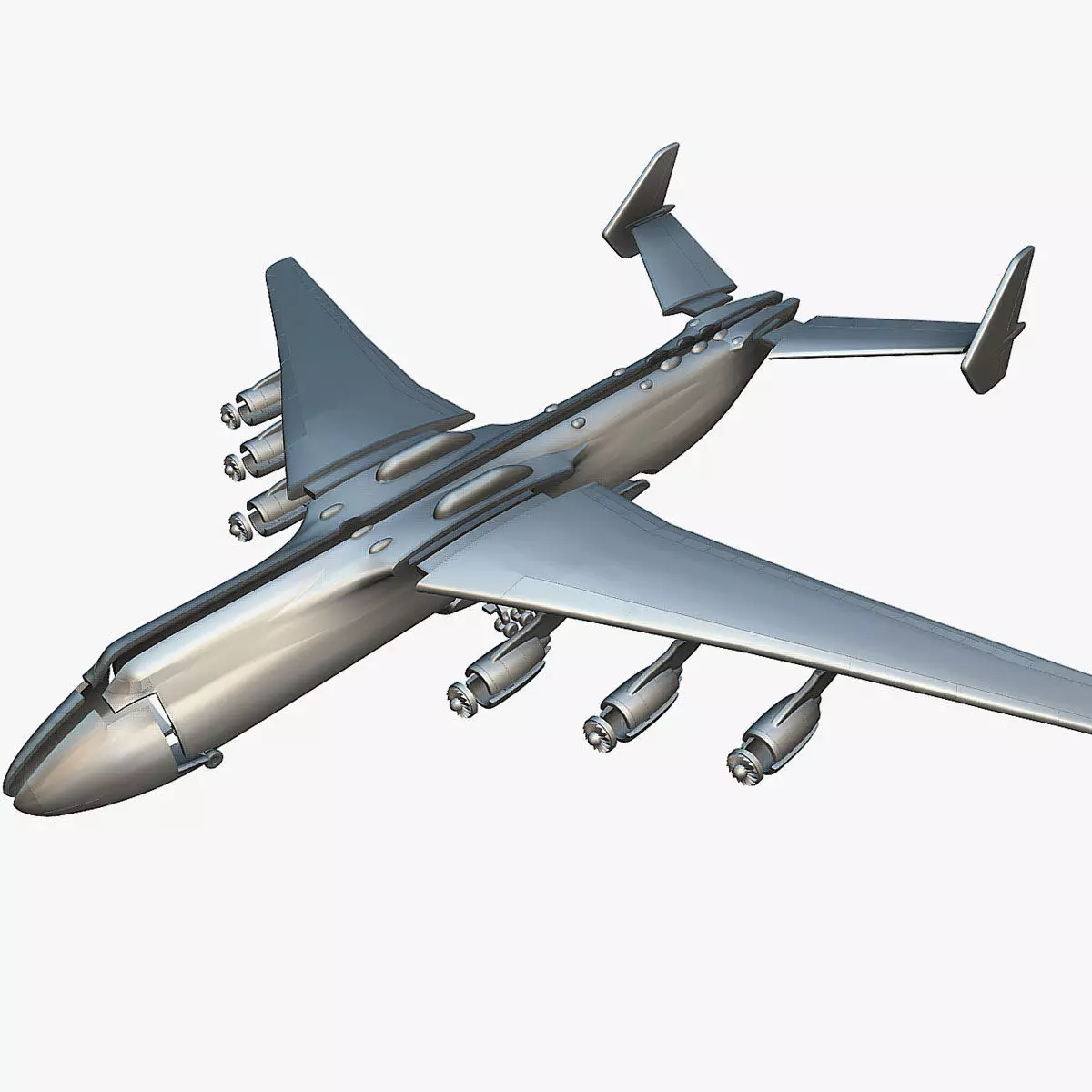 Antonov An-225 Mriya - 3D Printable Model 3D print model_0