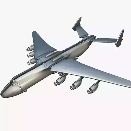 Antonov An-225 Mriya - 3D Printable Model 3D print model