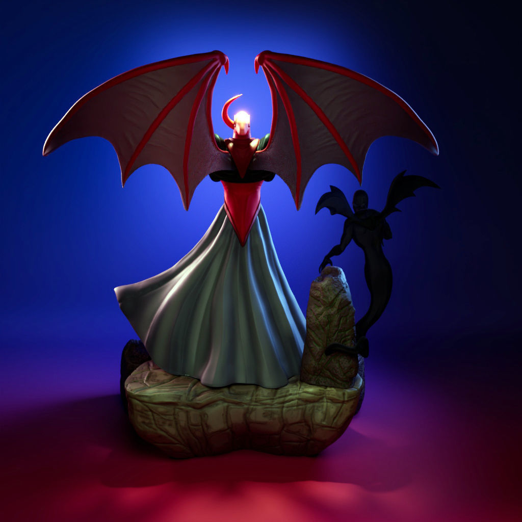 Venger and Shadow demon 3D print model_2