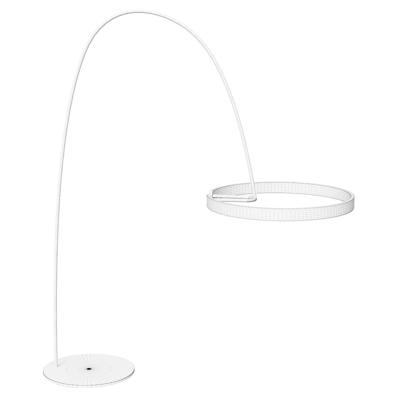 Outdoor designer lamp Mito by Occio black H210 3D model_1