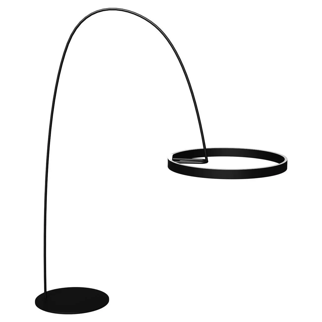 Outdoor designer lamp Mito by Occio black H210 3D model_0