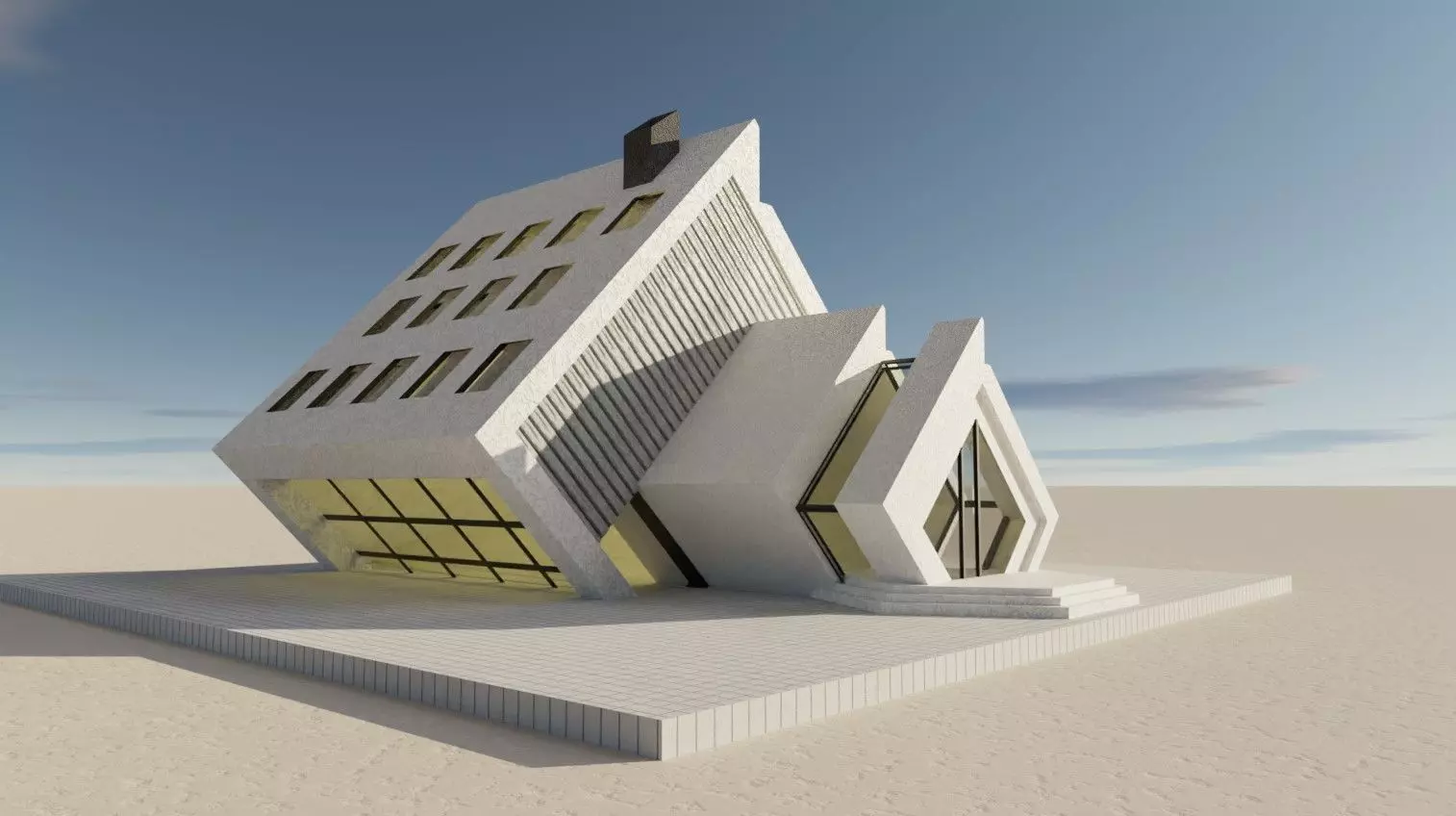 House 6 Free 3D model