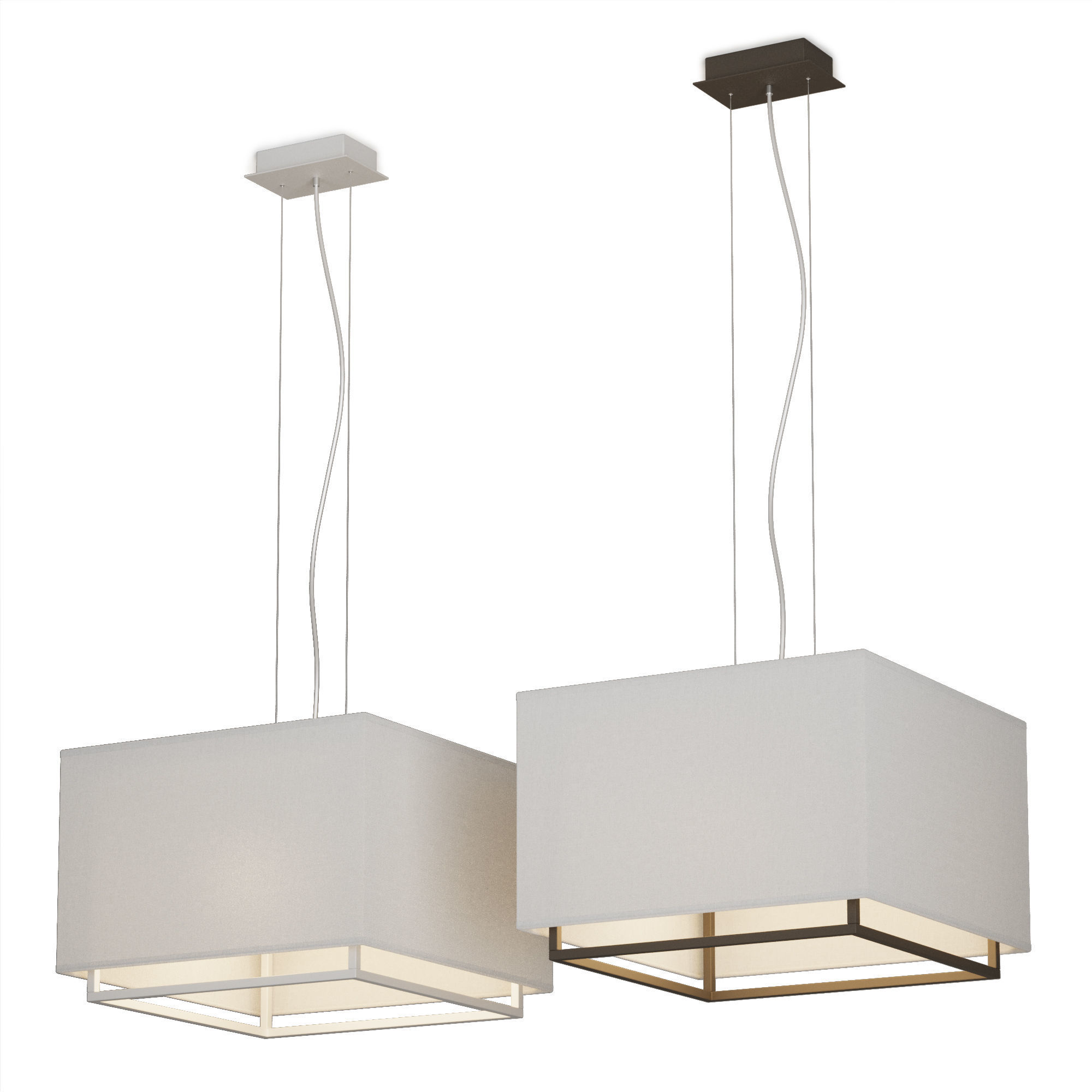 Pendant lamp Faro Barcelona VESPER 400 3D model_3