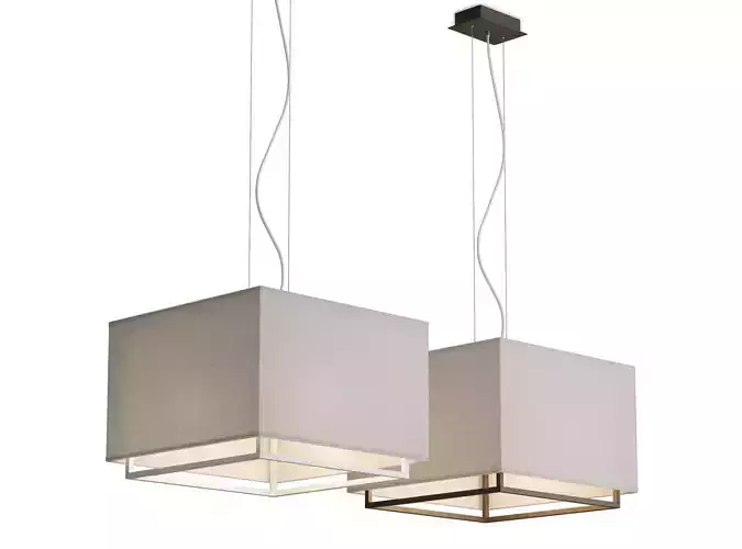 Pendant lamp Faro Barcelona VESPER 400 3D model