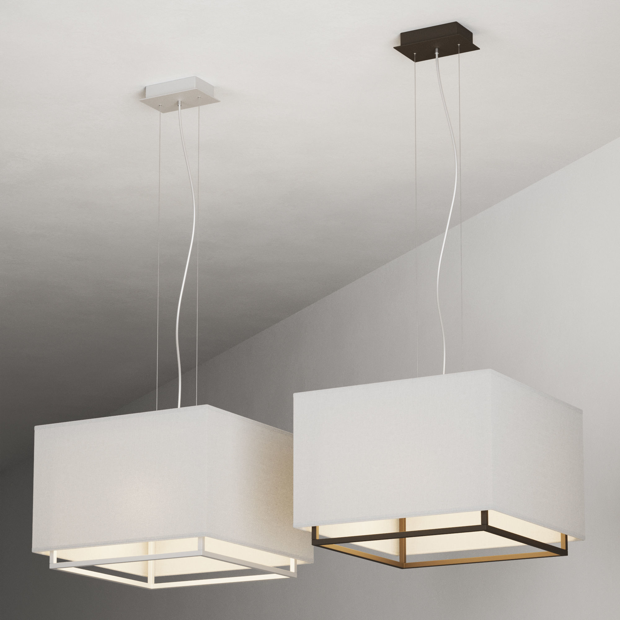 Pendant lamp Faro Barcelona VESPER 400 3D model_10