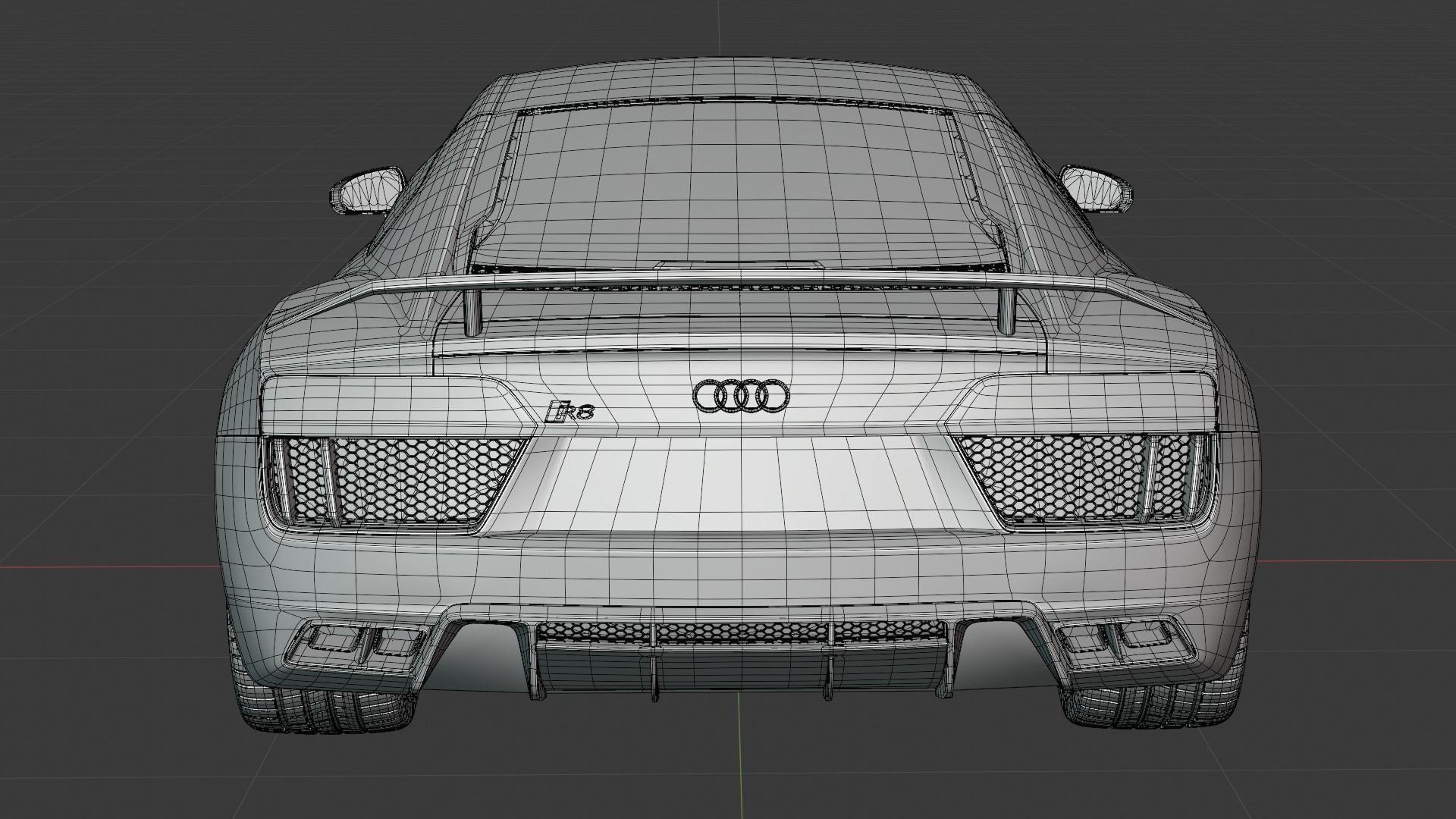 2016 Audi R8 V10 Plus 3D model_21