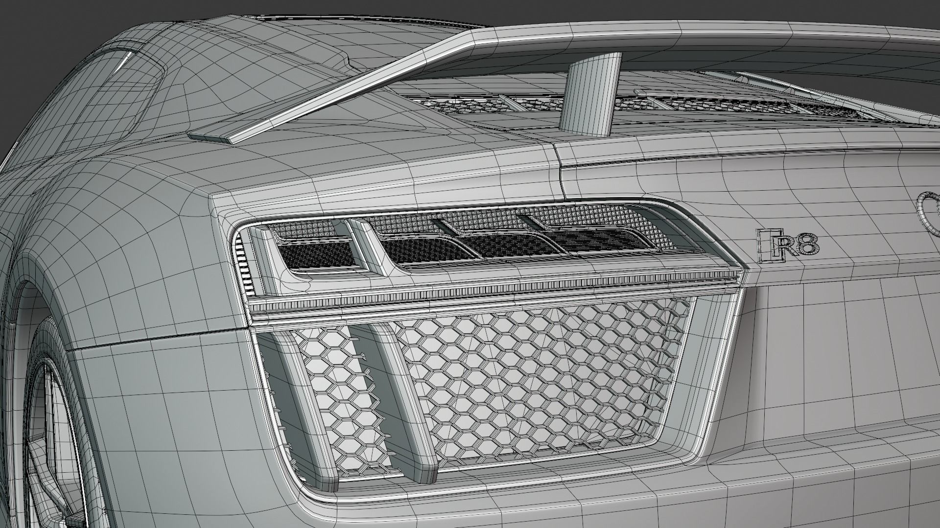 2016 Audi R8 V10 Plus 3D model_25