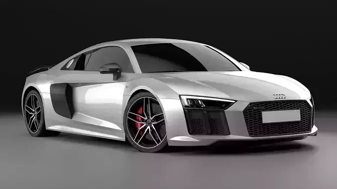 2016 Audi R8 V10 Plus 3D model
