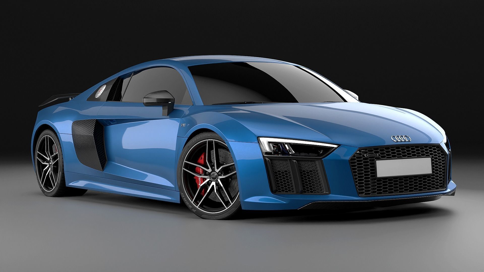 2016 Audi R8 V10 Plus 3D model_2