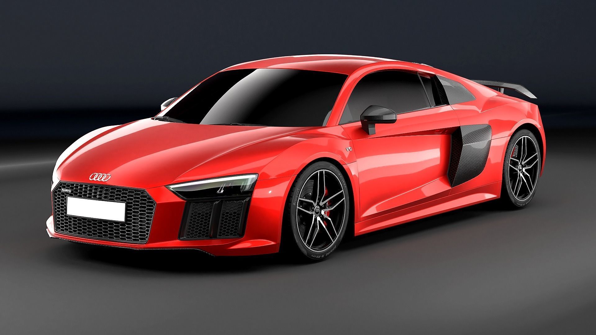 2016 Audi R8 V10 Plus 3D model_4