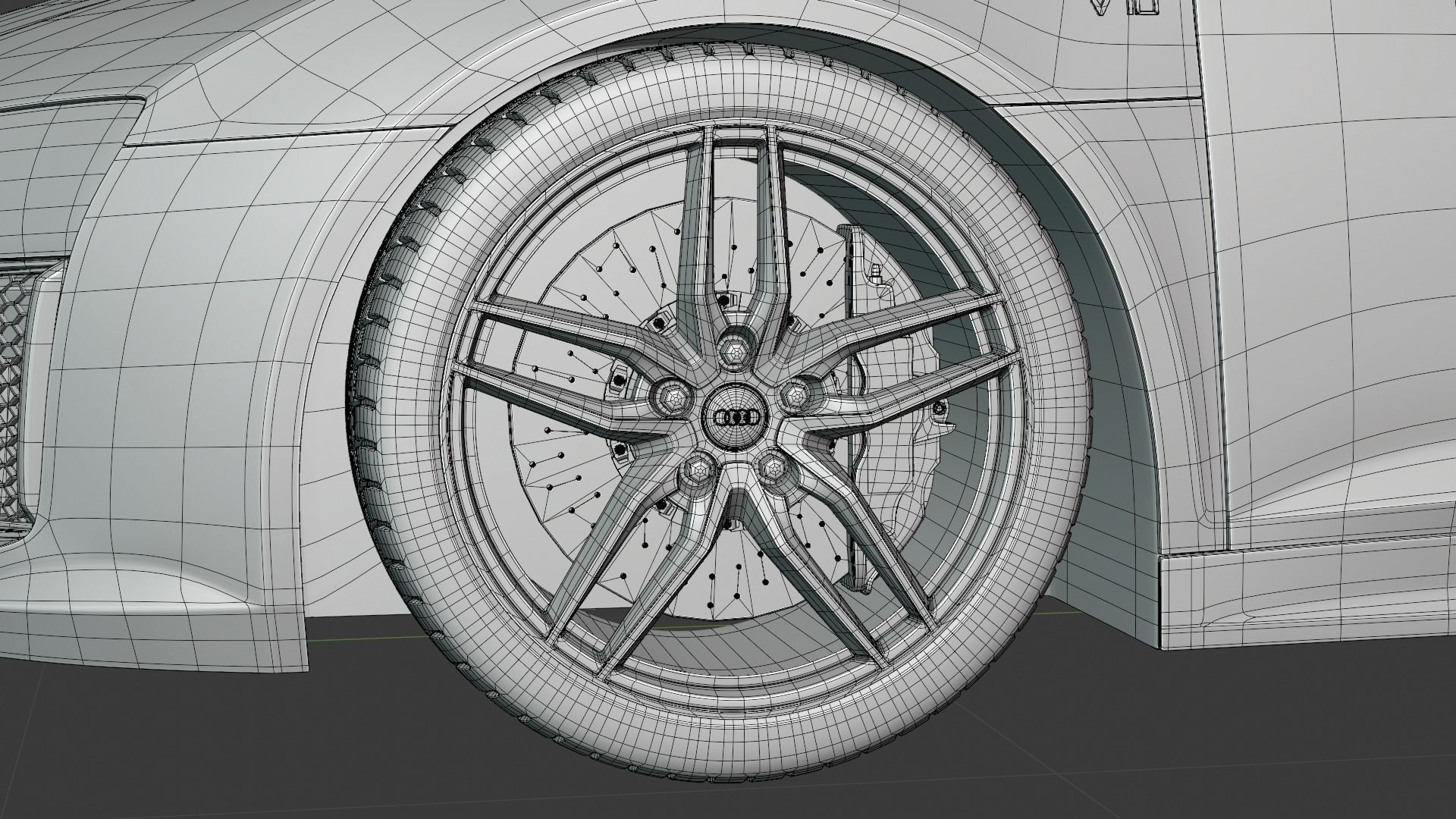 2016 Audi R8 V10 Plus 3D model_19