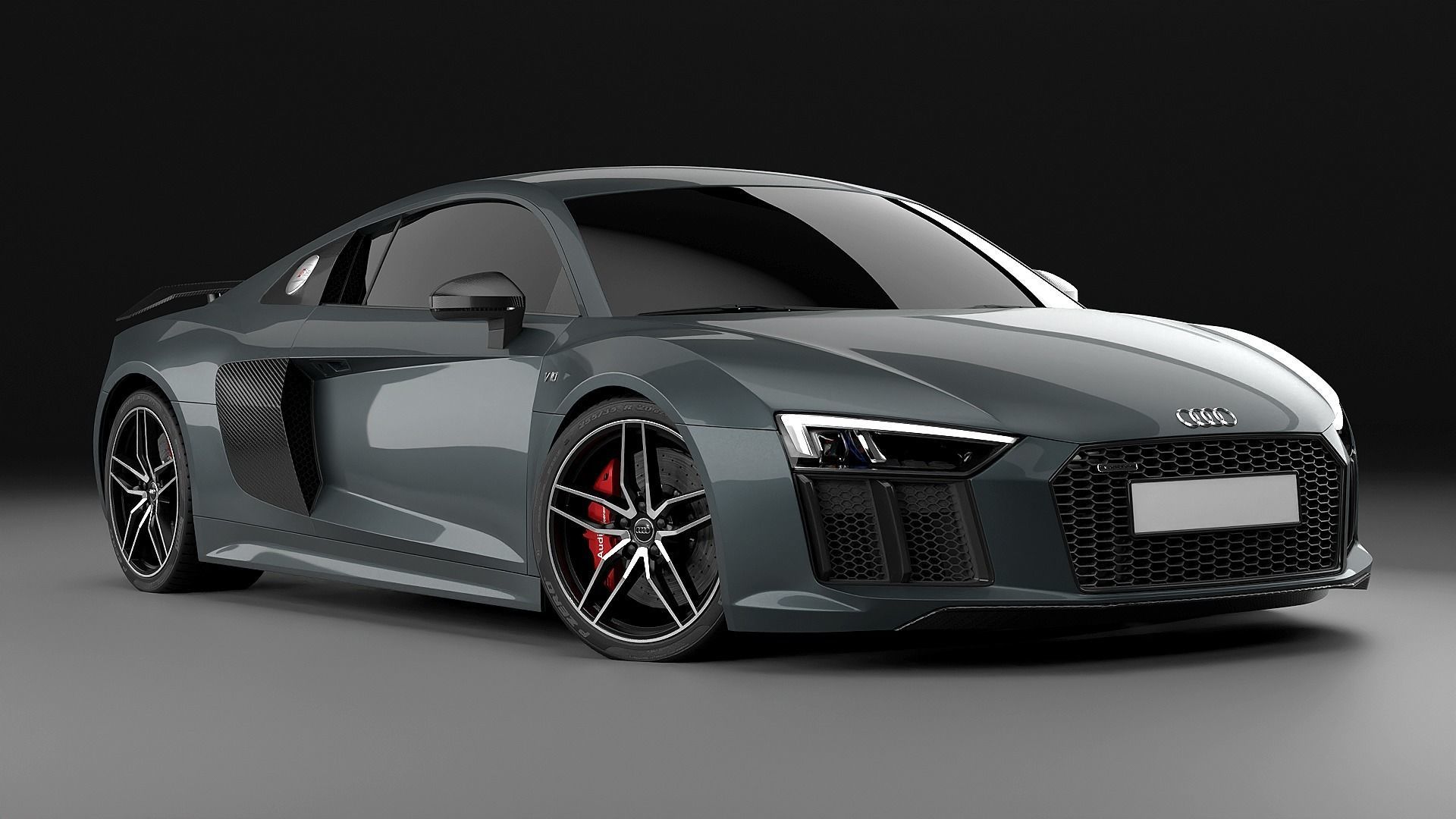 2016 Audi R8 V10 Plus 3D model_1