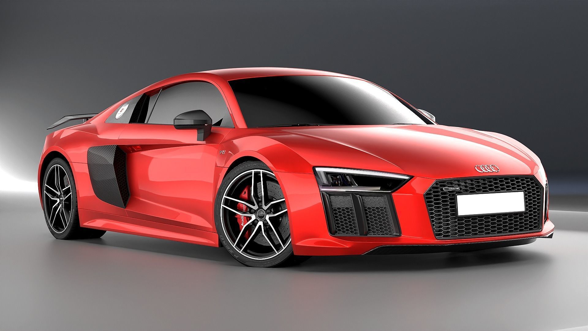 2016 Audi R8 V10 Plus 3D model_3