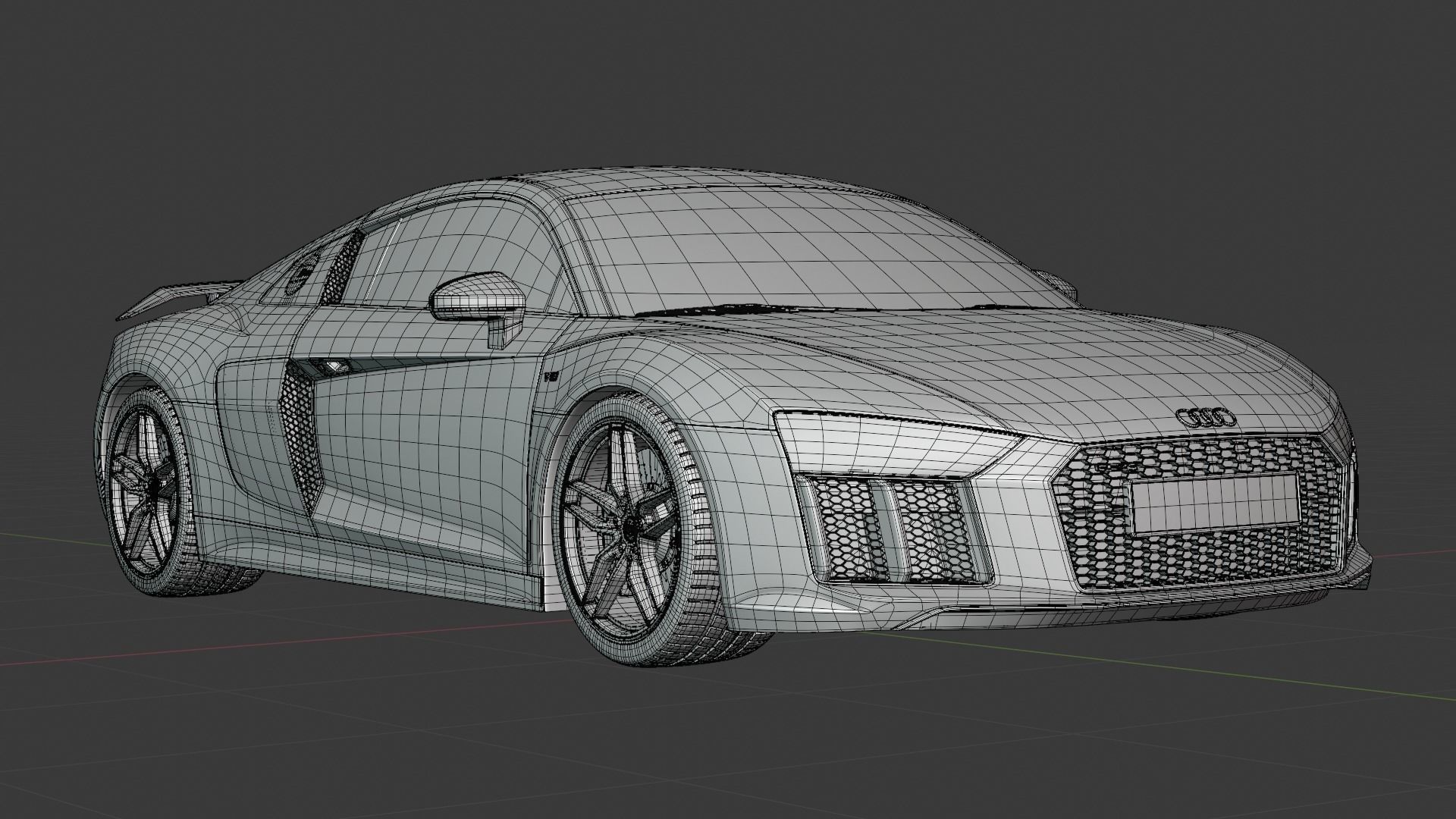 2016 Audi R8 V10 Plus 3D model_18