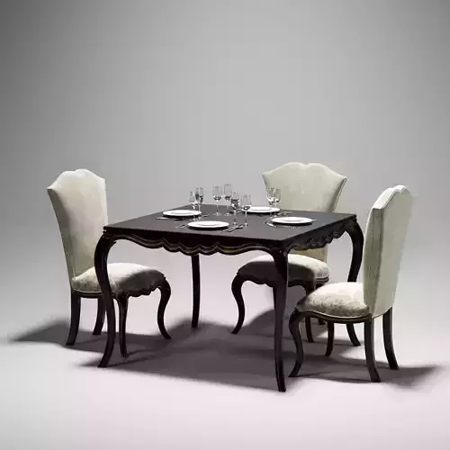 Dining Tables Set 01 
