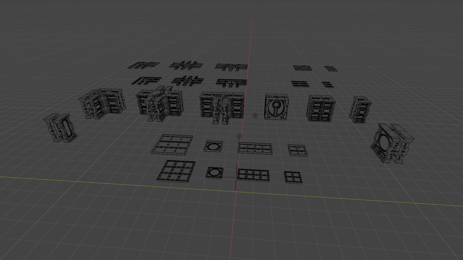 FULL MODULAR STEAMPUNK PACK -Rogue Film Productions Low-poly 3D model_4