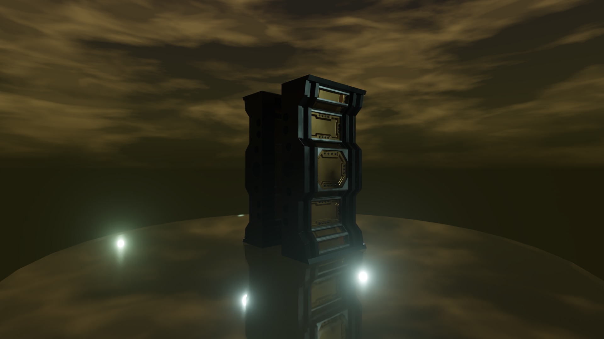 FULL MODULAR STEAMPUNK PACK -Rogue Film Productions Low-poly 3D model_33