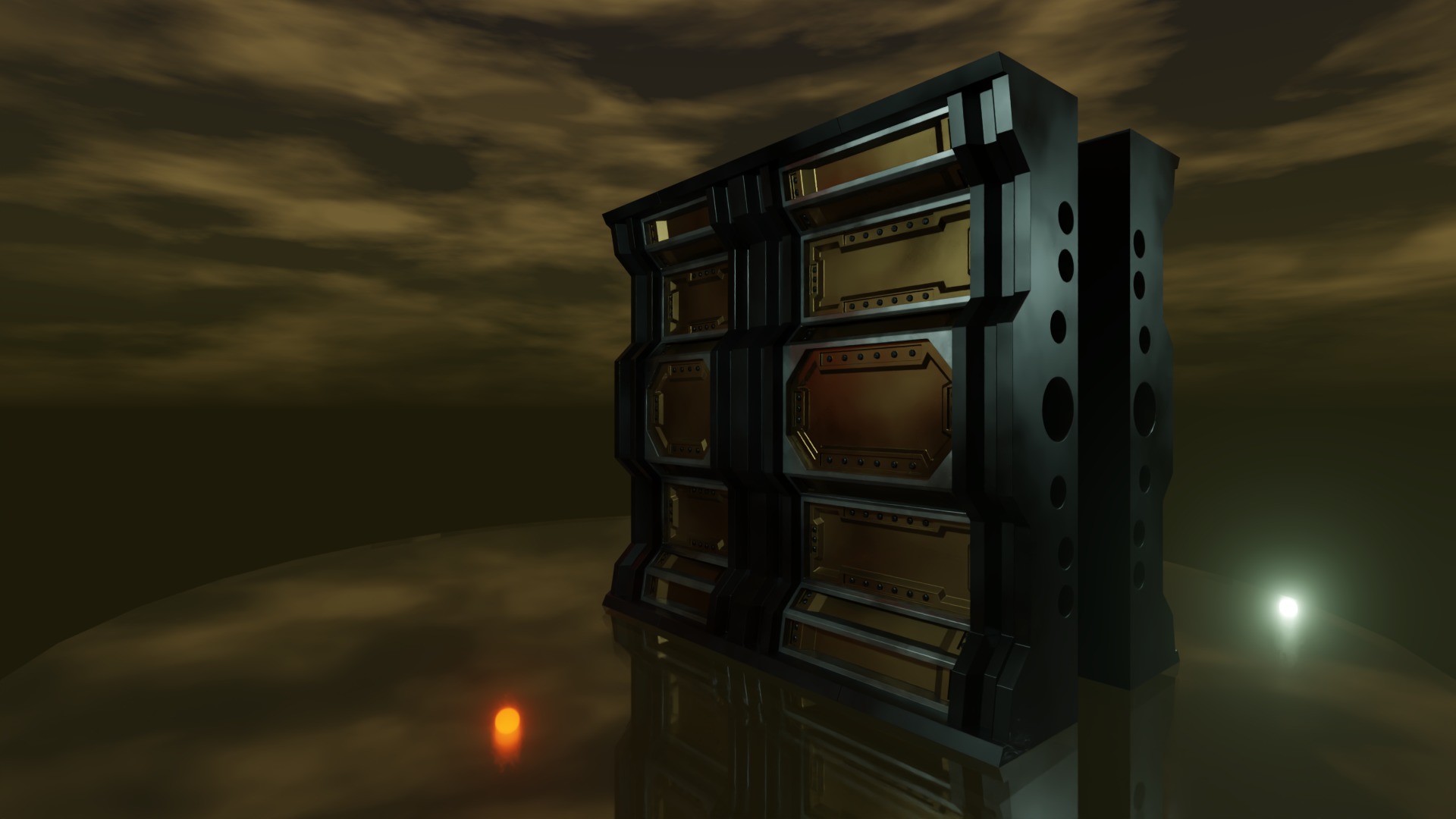 FULL MODULAR STEAMPUNK PACK -Rogue Film Productions Low-poly 3D model_51