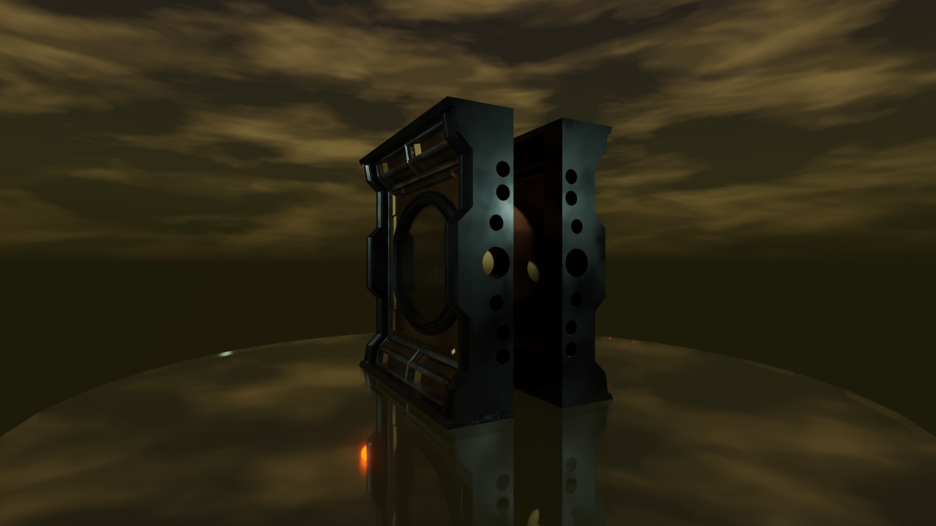 FULL MODULAR STEAMPUNK PACK -Rogue Film Productions Low-poly 3D model_27