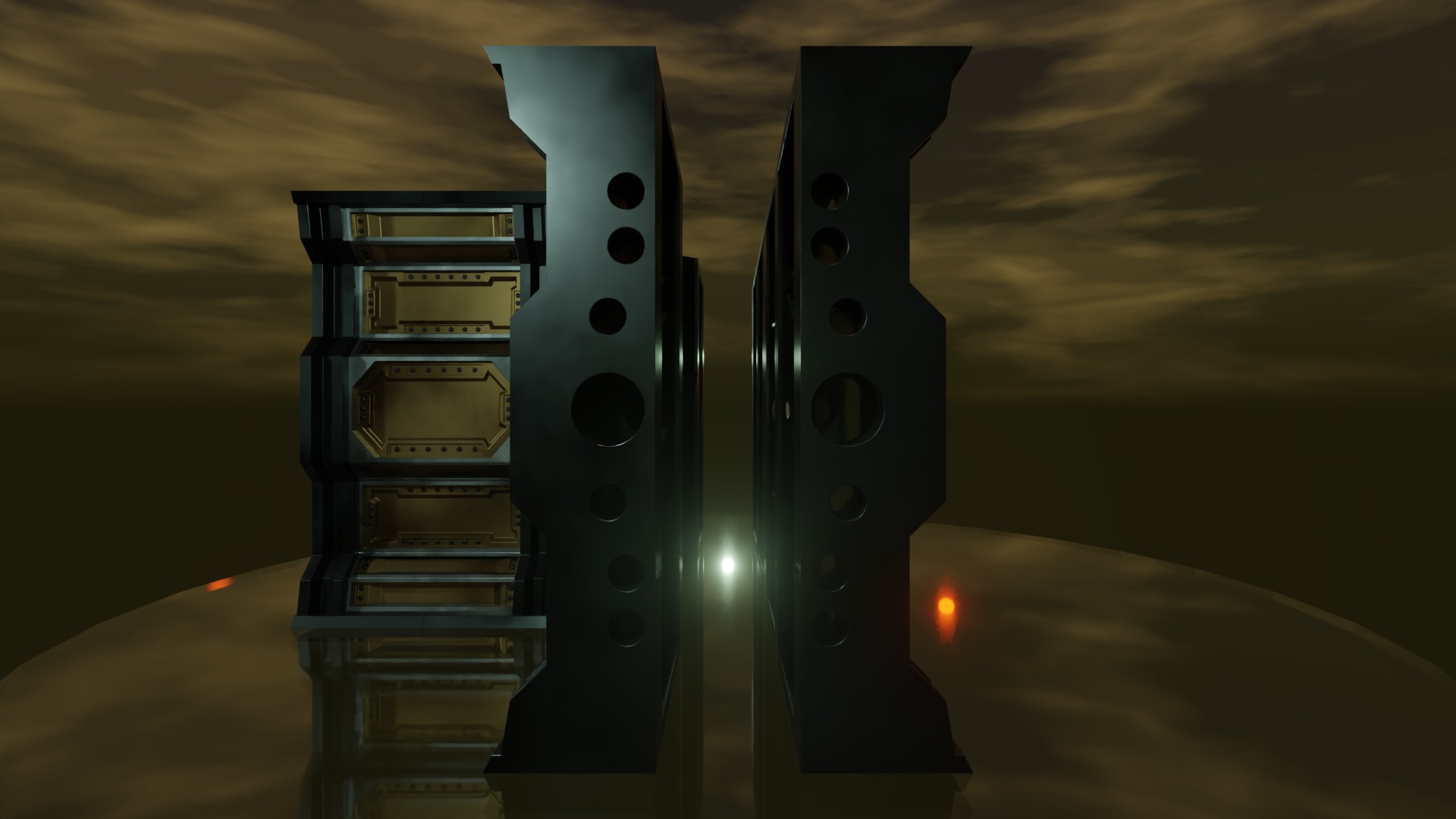 FULL MODULAR STEAMPUNK PACK -Rogue Film Productions Low-poly 3D model_62