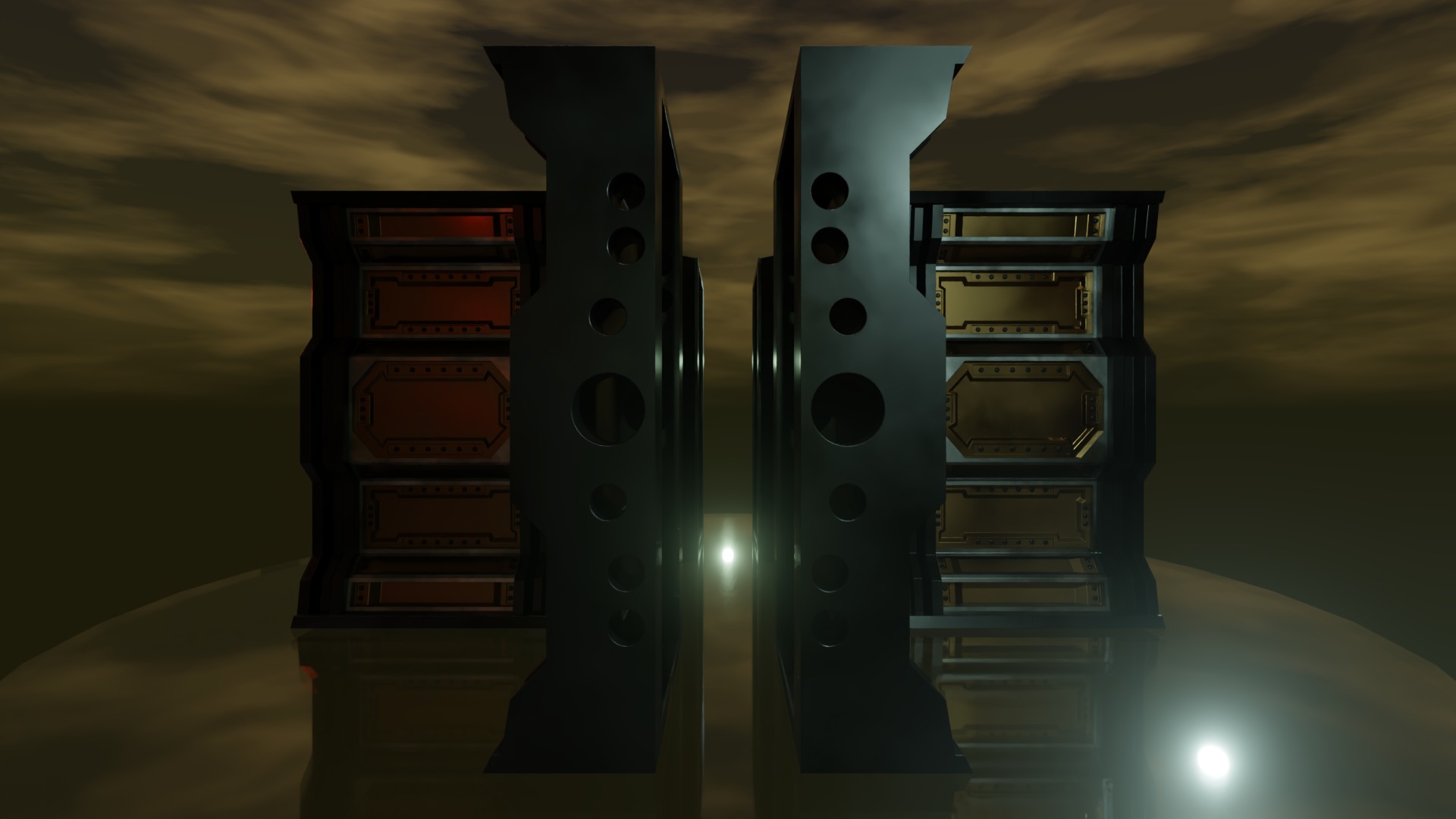 FULL MODULAR STEAMPUNK PACK -Rogue Film Productions Low-poly 3D model_58