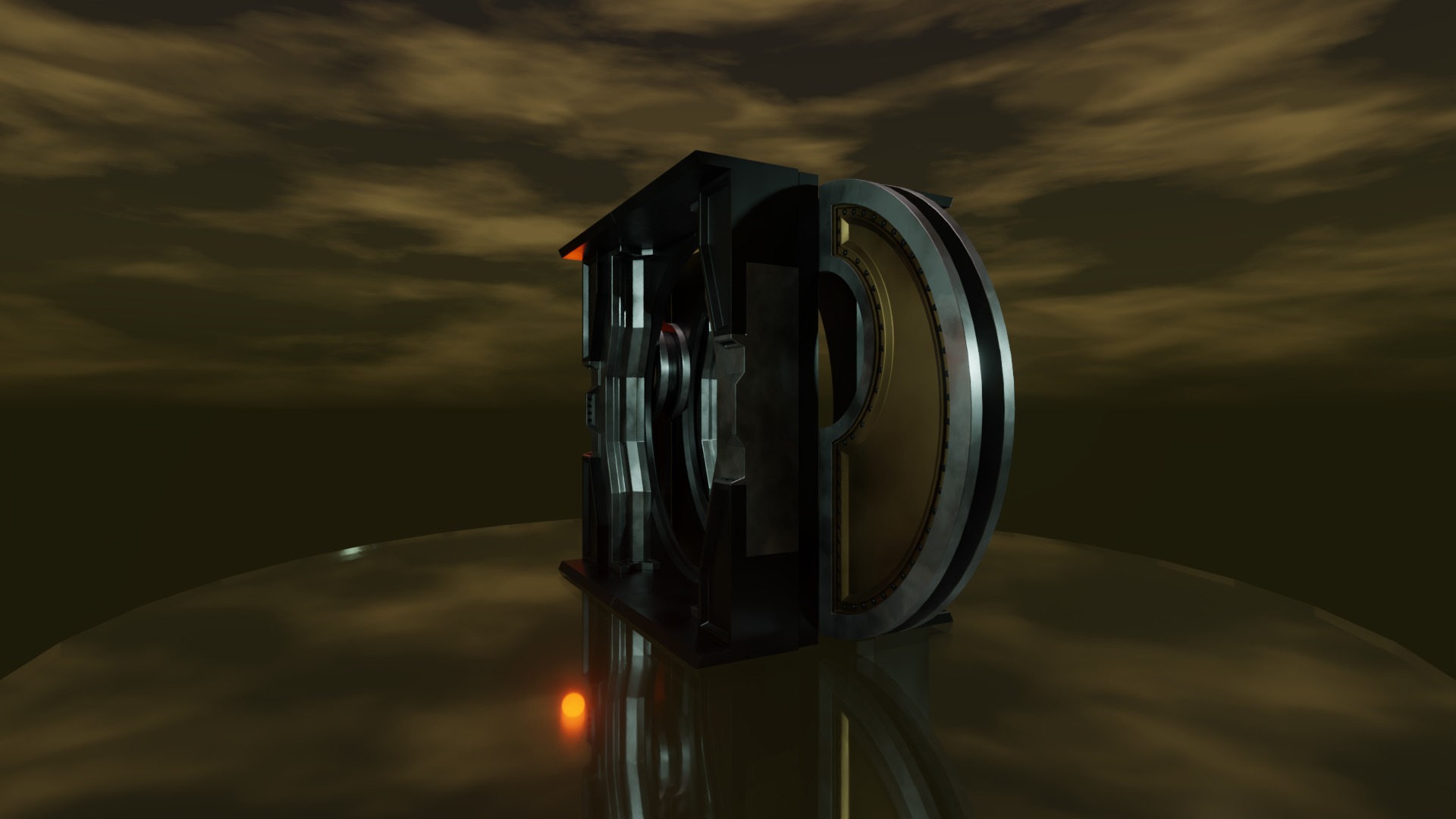 FULL MODULAR STEAMPUNK PACK -Rogue Film Productions Low-poly 3D model_11