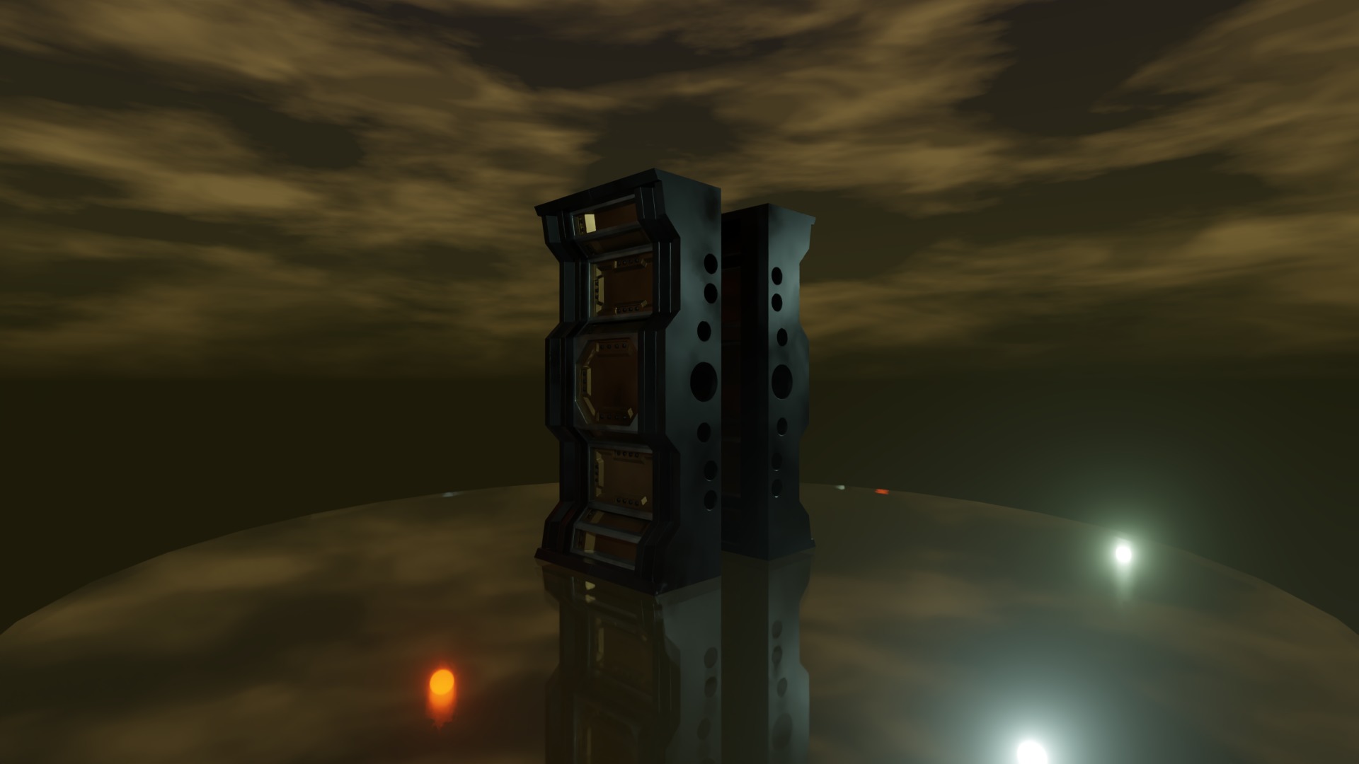 FULL MODULAR STEAMPUNK PACK -Rogue Film Productions Low-poly 3D model_35