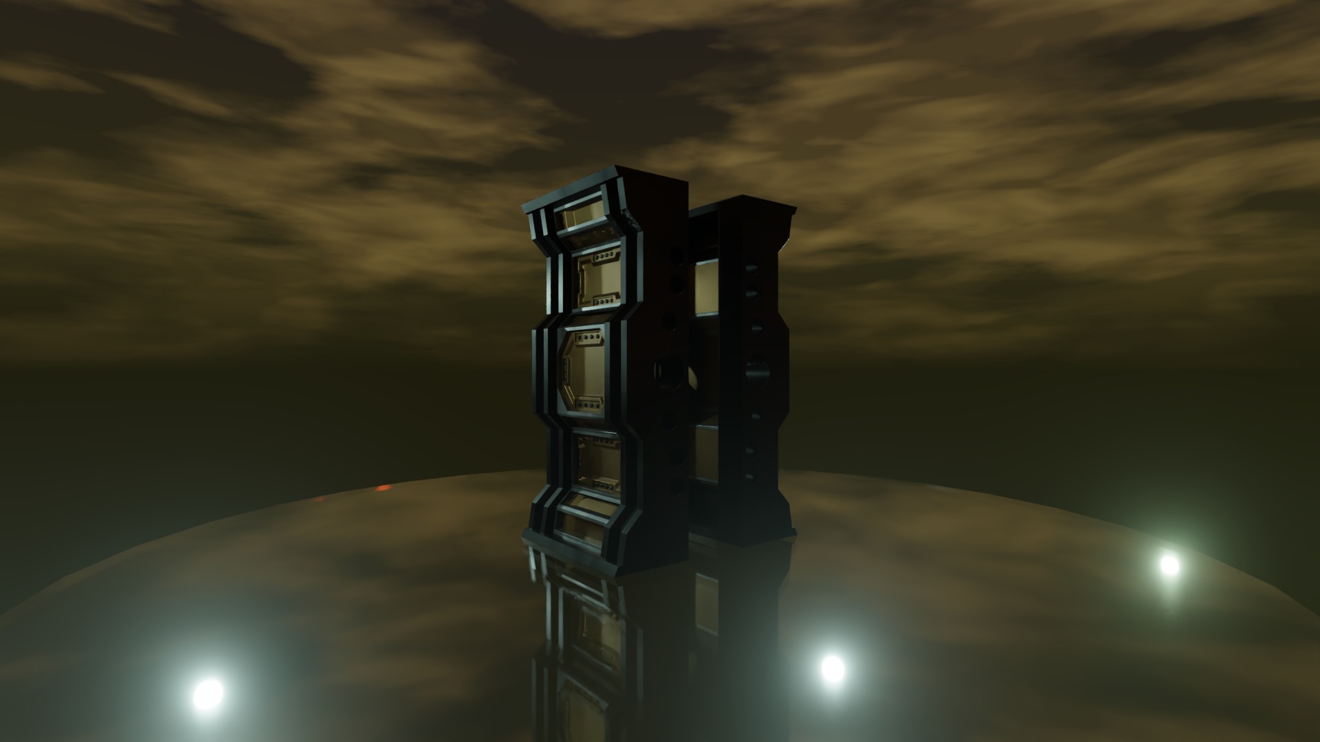 FULL MODULAR STEAMPUNK PACK -Rogue Film Productions Low-poly 3D model_31