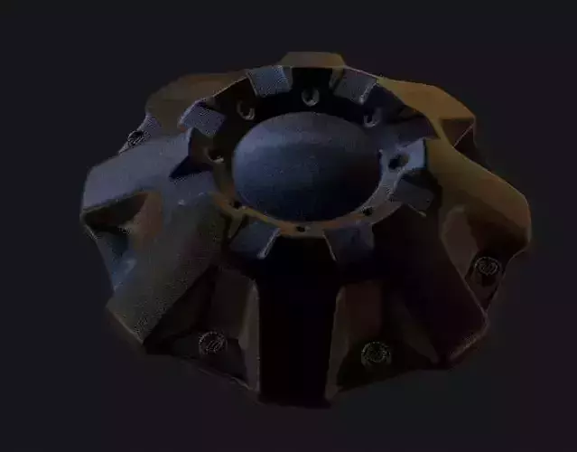 truck tire cover whell 3D print model