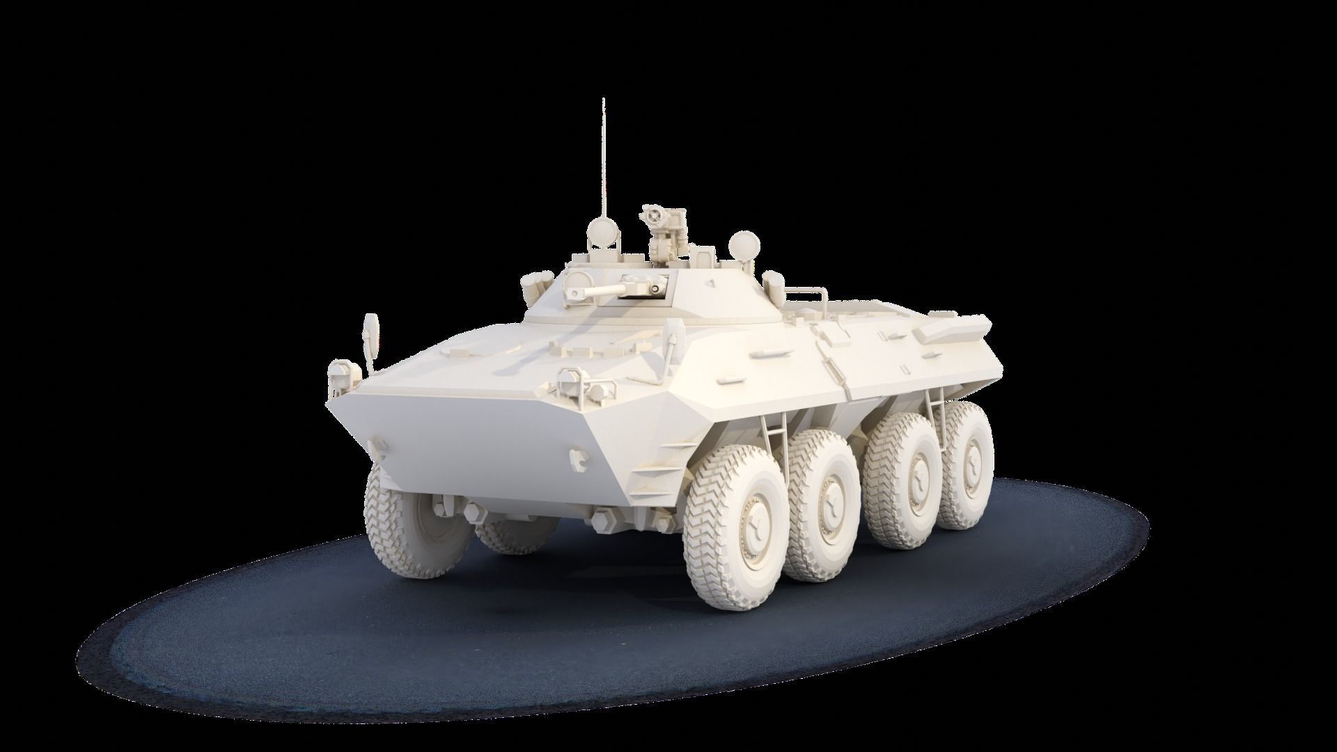 BTR-90 Free 3D print model_3