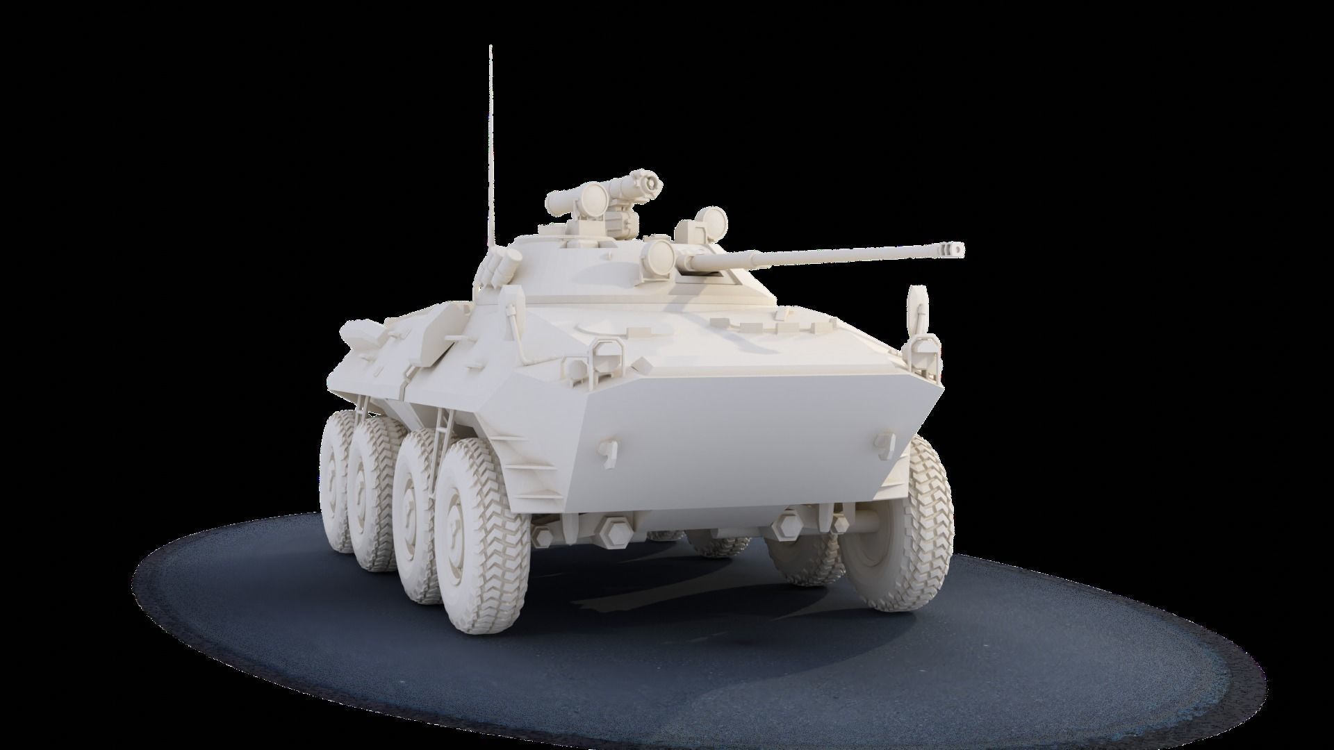 BTR-90 Free 3D print model_1