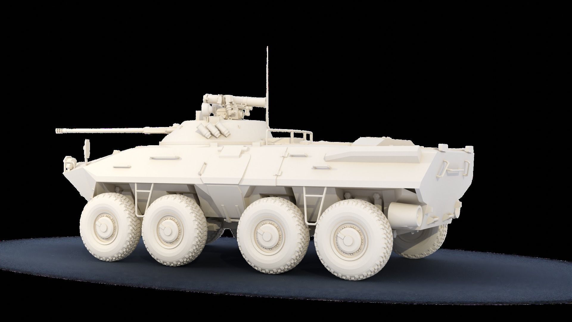 BTR-90 Free 3D print model_2