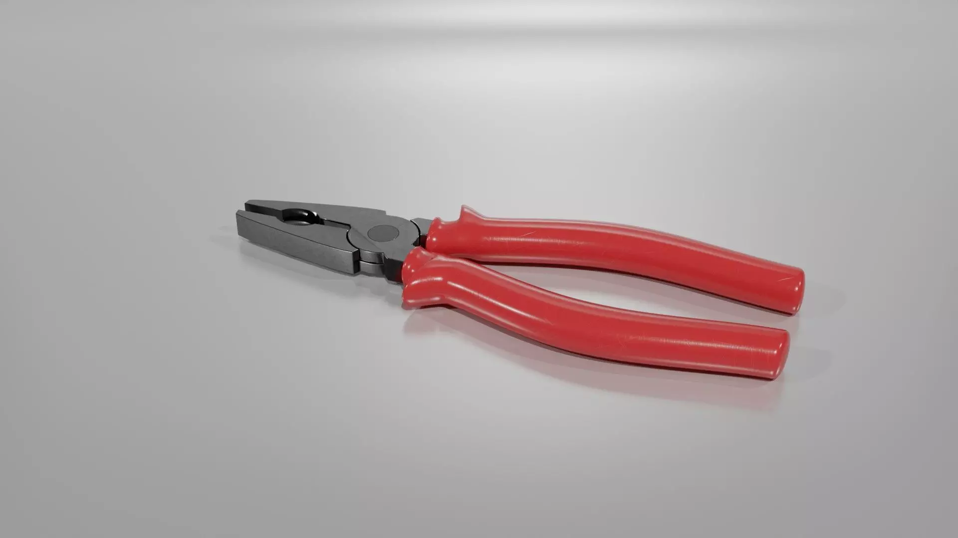 pliers Low-poly 3D model_0