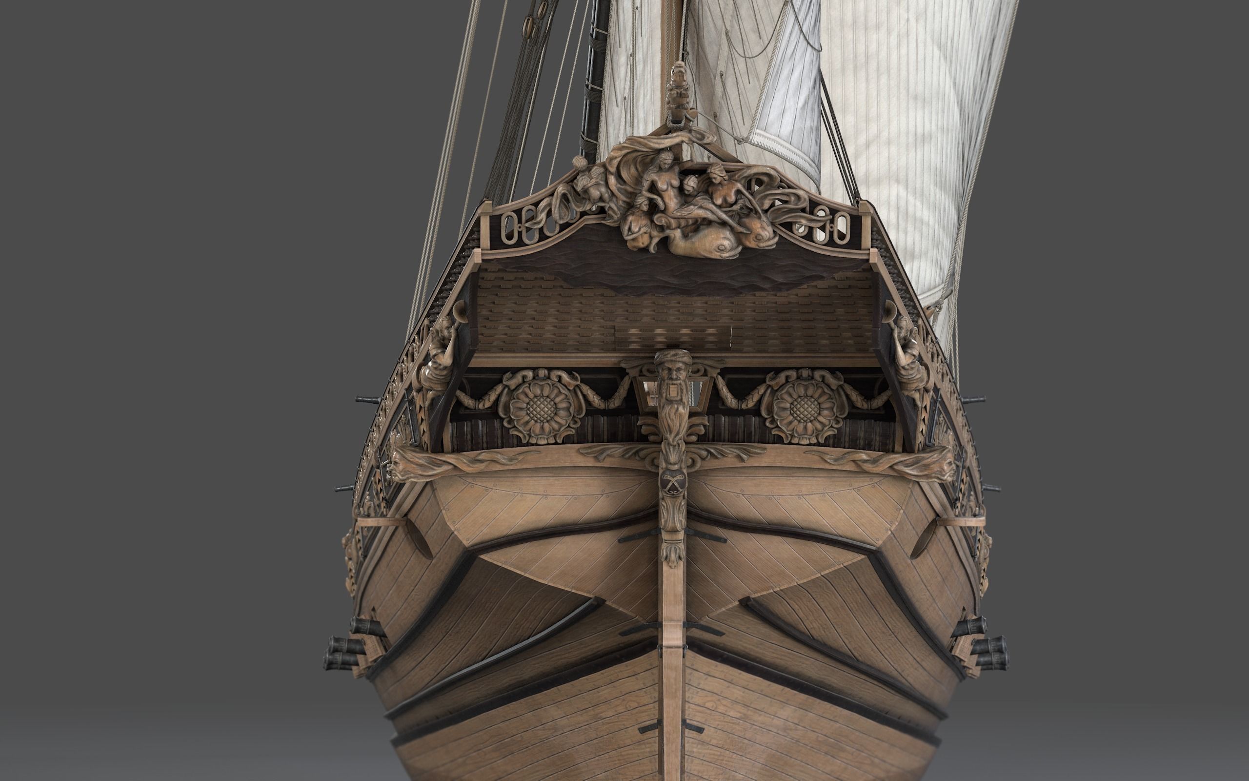 Chebec LeRequin Ship 3D model_12