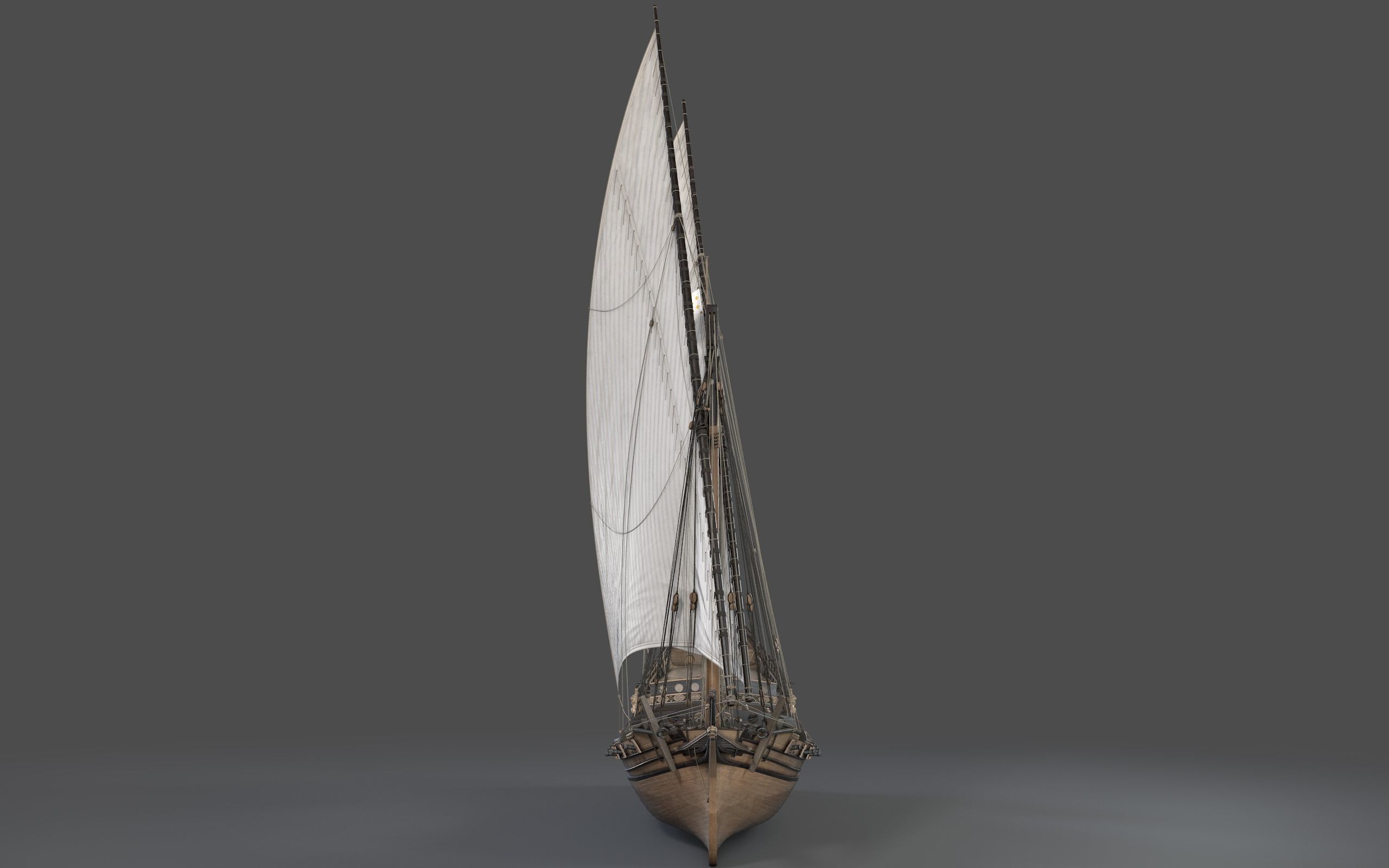 Chebec LeRequin Ship 3D model_4
