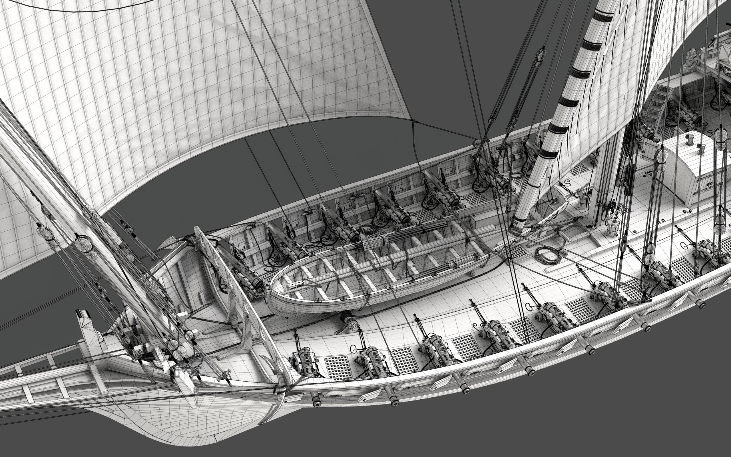 Chebec LeRequin Ship 3D model_17