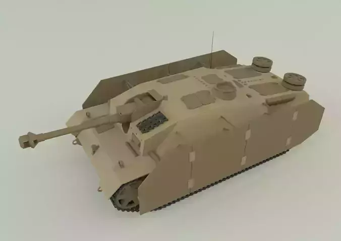 Stug III G tank military vehicle