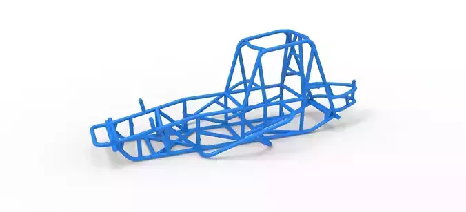 Frame for Vintage Sprint car Scale 1 to 25