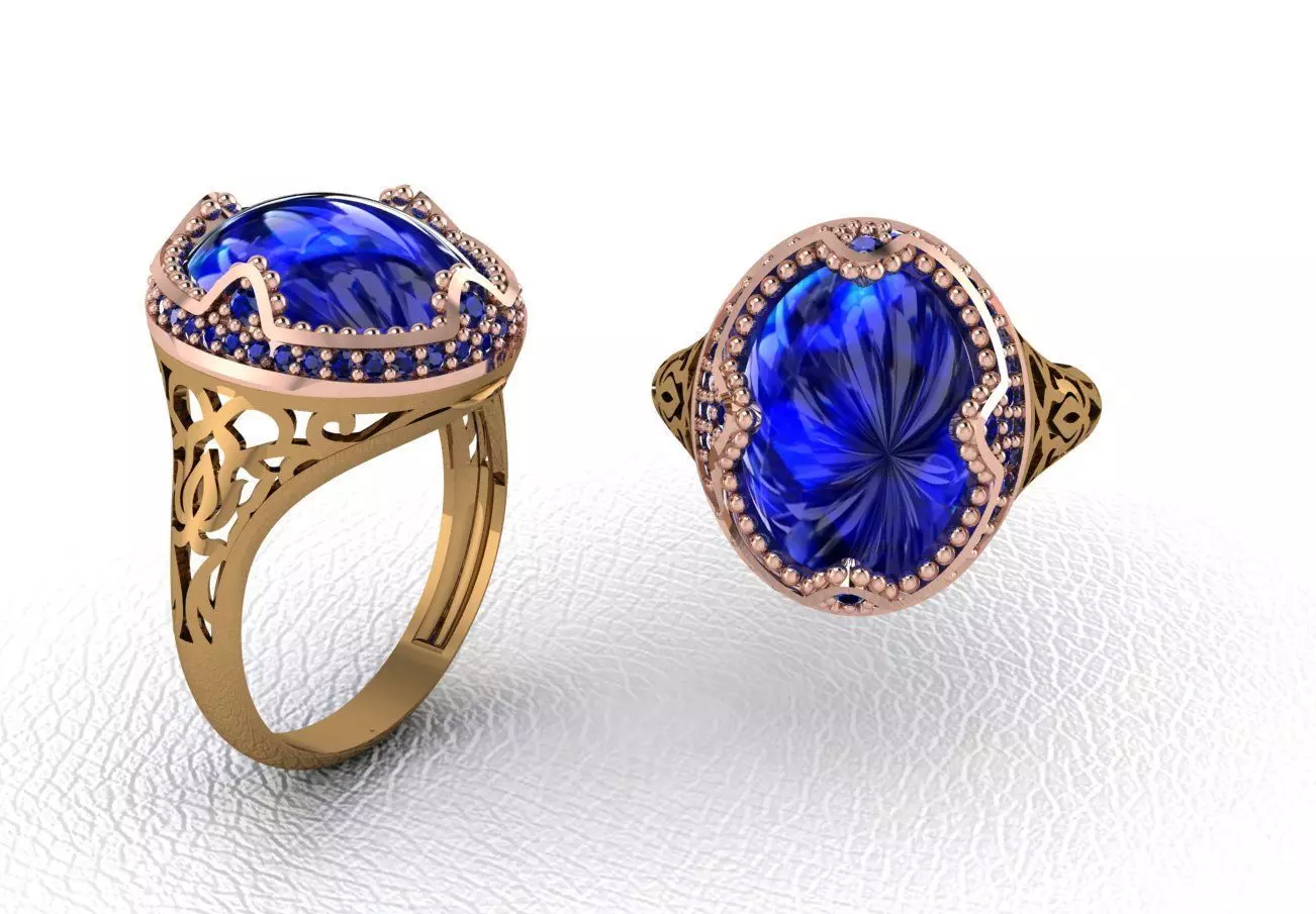 Man ring 109 3D print model_0