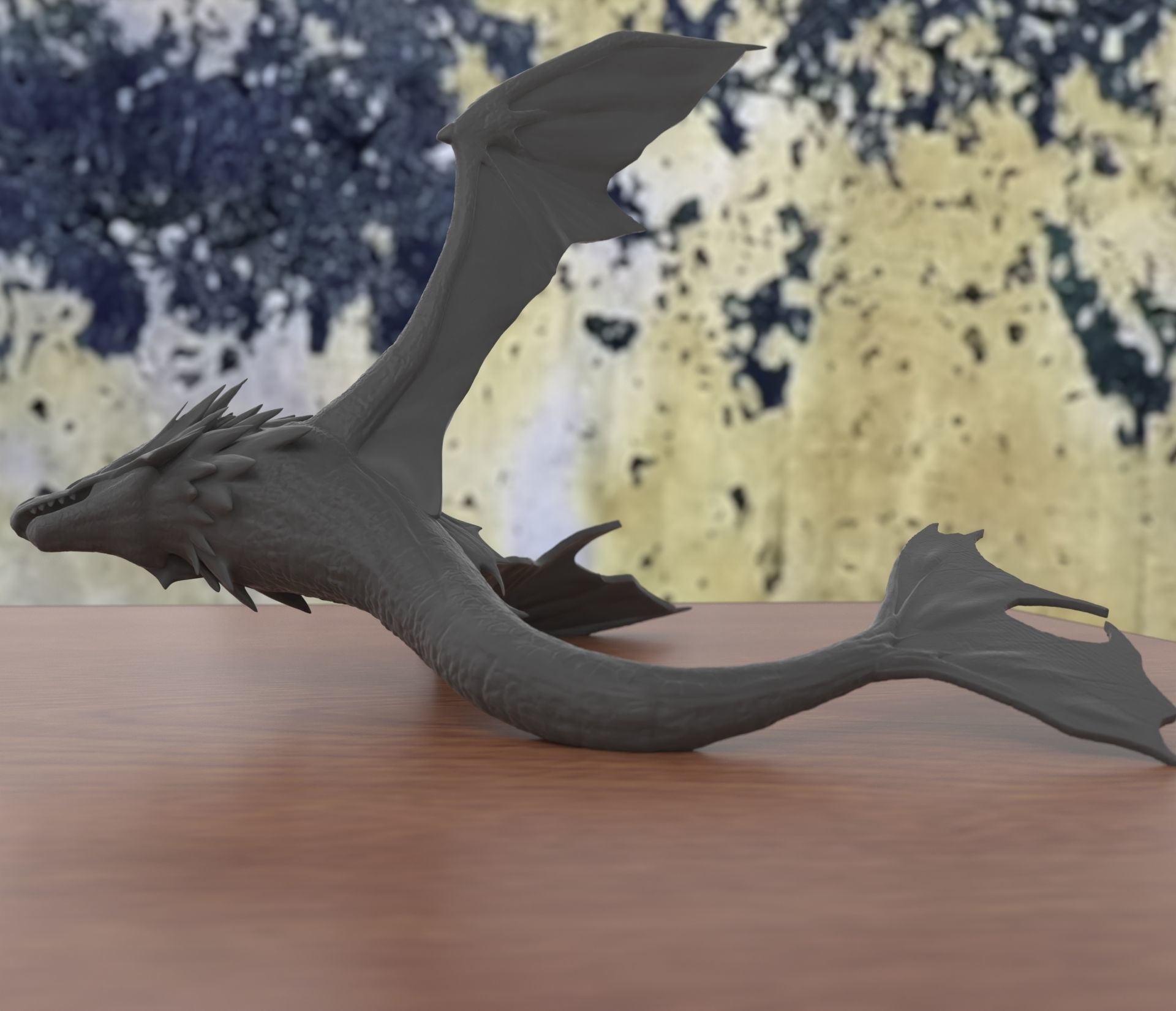 Sea Dragon 3D print model_3