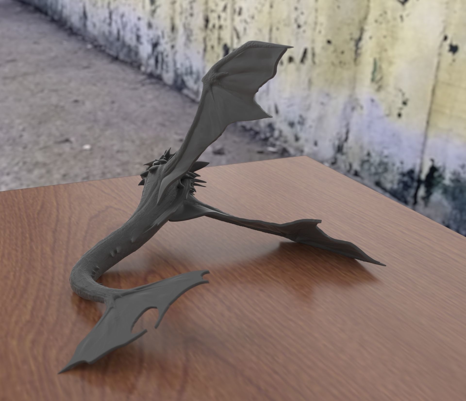 Sea Dragon 3D print model_4