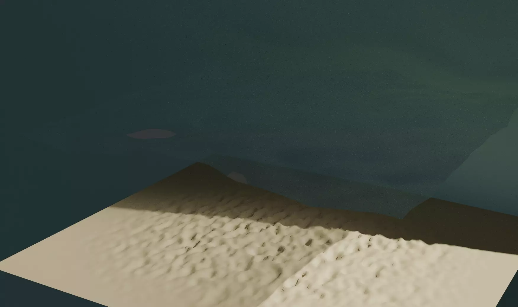 water ocean waves without foam 3D model_0