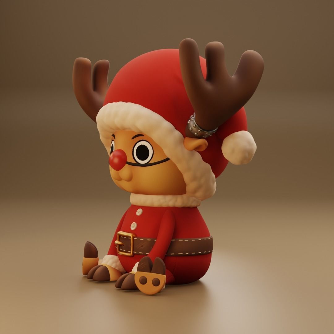Christmas Chopper 3D print model_1