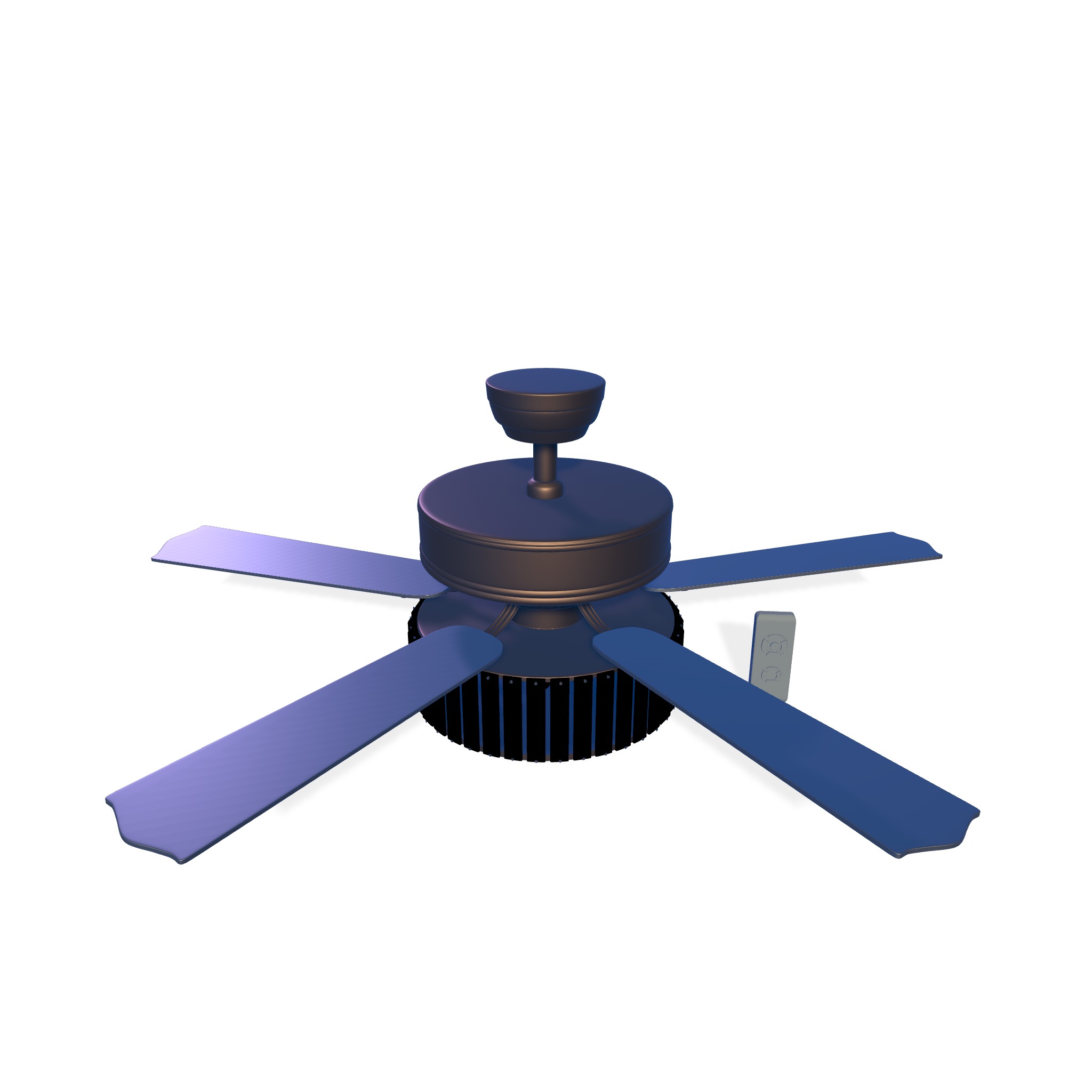 Ellefson Ceiling Fan Light  3D model_1