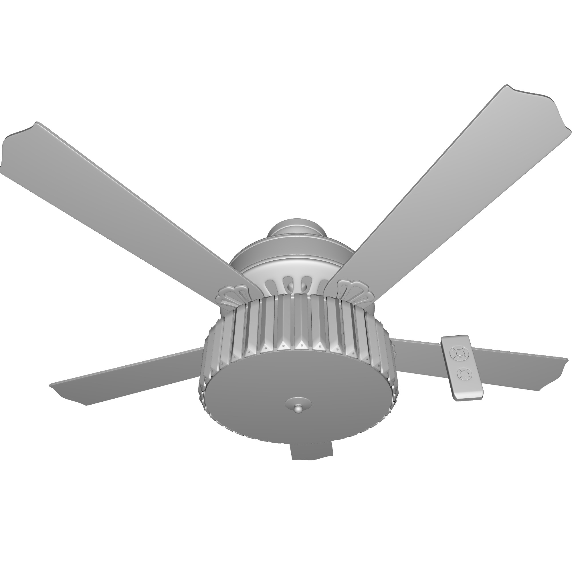 Ellefson Ceiling Fan Light  3D model_3