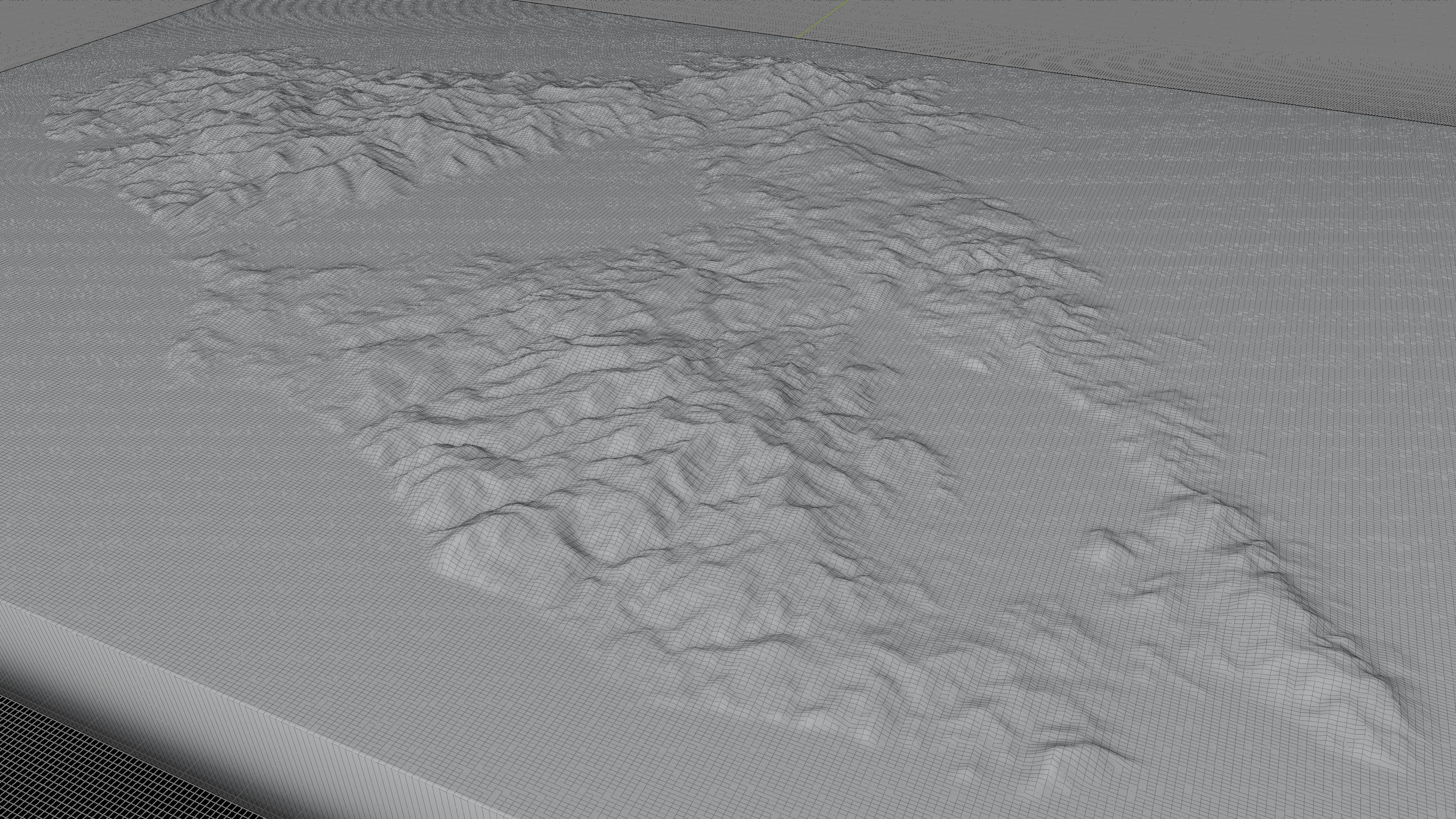 Lesbos Island full 3d model terrain Low-poly 3D model_13